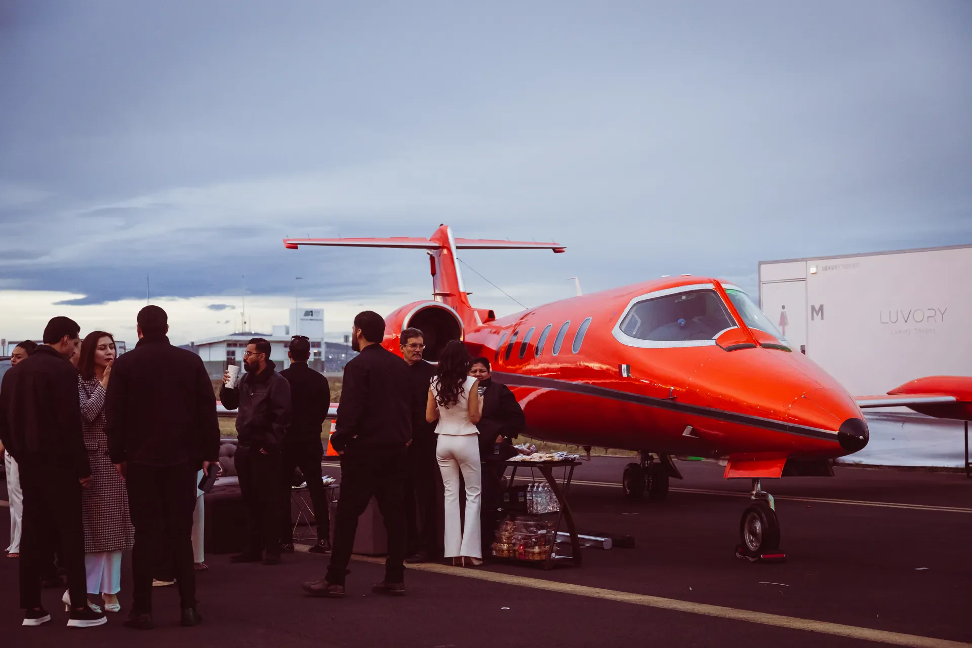 Cobertura audiovisual de evento premium con jet privado, RS Media