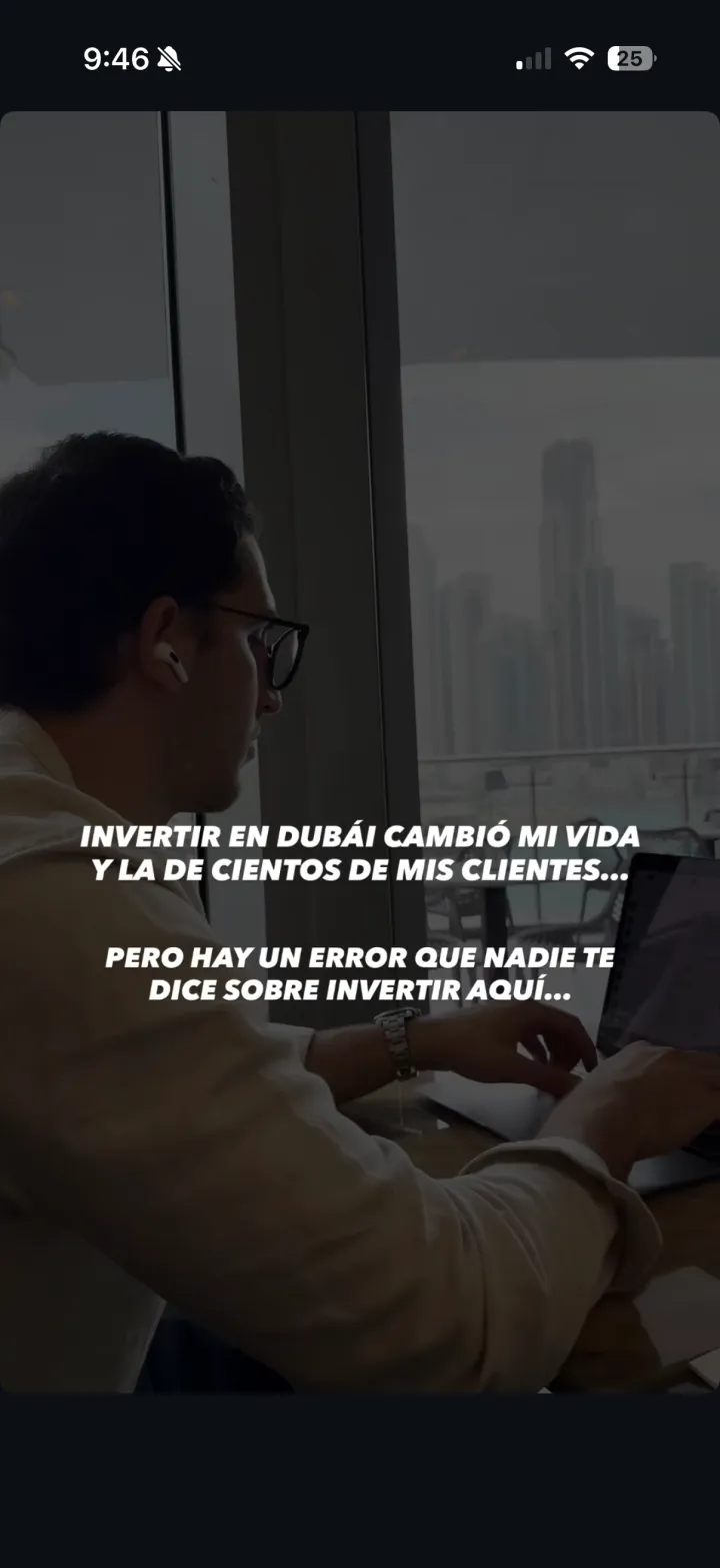 Story 1 del funnel Guía Desinformación
